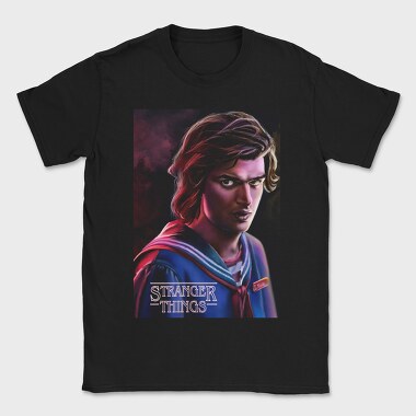 Stranger Halftone Portrait, Tricou Barbati (Unisex)