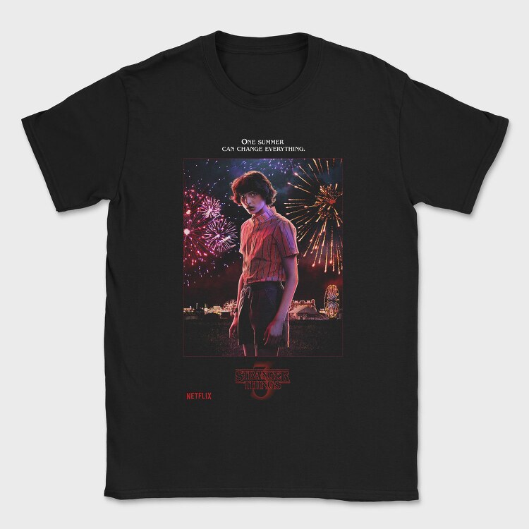 Stranger Things 45, Tricou Barbati (Unisex)