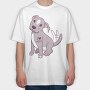 Pitbull, Tricou Oversize Barbati (Unisex)