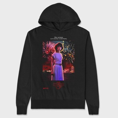 Stranger Things 53, Hanorac Oversize Barbati (Unisex)