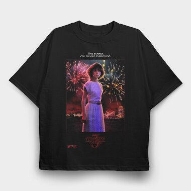 Stranger Things 53, Tricou Oversize Barbati (Unisex)