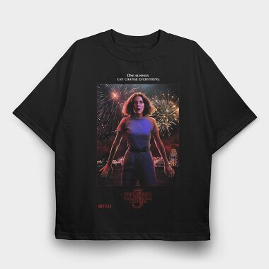 Stranger Things 54, Tricou Oversize Barbati (Unisex)
