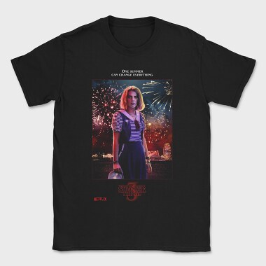 Stranger Things Fireworks, Tricou Barbati (Unisex)
