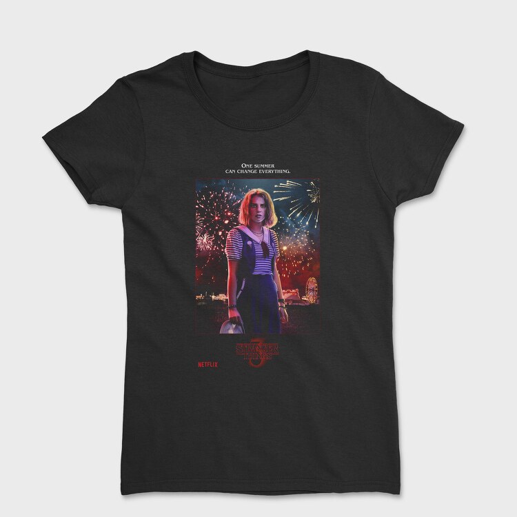 Stranger Things Fireworks, Tricou Femei