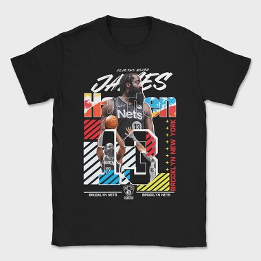 James Harden Nets Design, Tricou Barbati (Unisex)