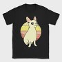 Chihuahua Retro Sunset, Tricou Barbati (Unisex)