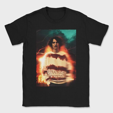 Stranger Things Flame, Tricou Barbati (Unisex)