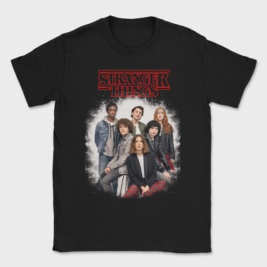 Stranger Things Group, Tricou Barbati (Unisex)