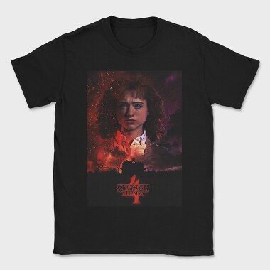 Stranger Things Halftone Boy, Tricou Barbati (Unisex)