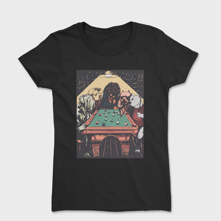 Big Dogs Billard, Tricou Femei