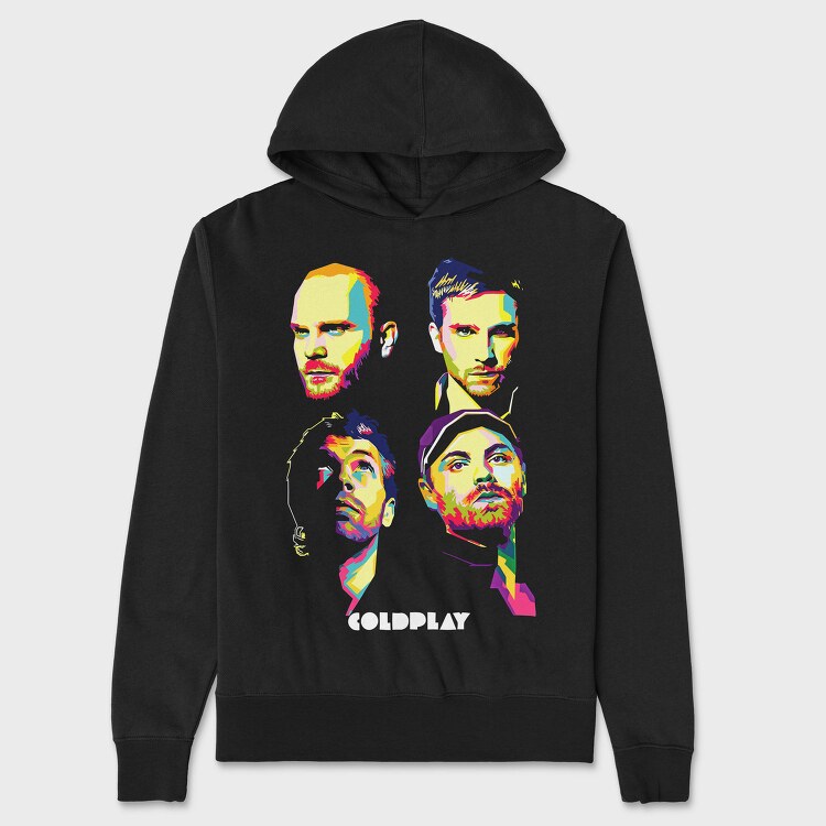 Coldplay 2, Hanorac Oversize Barbati (Unisex)