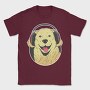 Headphone Dog, Tricou Barbati (Unisex)