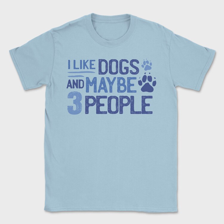 Dog Lover, Tricou Barbati (Unisex)