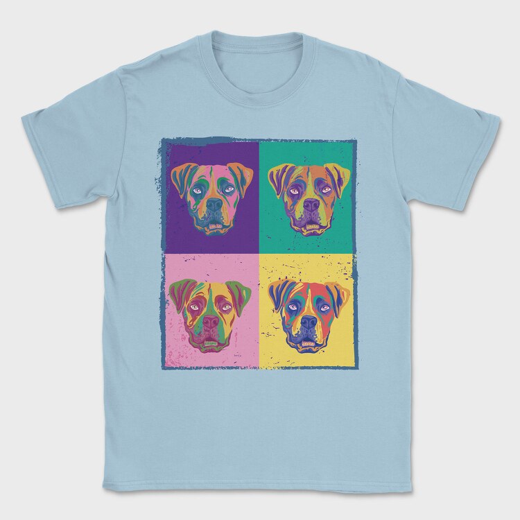 Color Boxer, Tricou Barbati (Unisex)