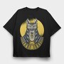 Anubis, Tricou Oversize Barbati (Unisex)
