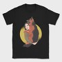 Woman With Dog, Tricou Barbati (Unisex)