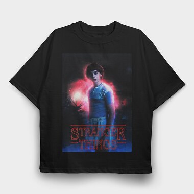 Stranger Things Halo, Tricou Oversize Barbati (Unisex)