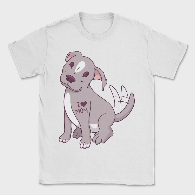 Pitbull, Tricou Barbati (Unisex)