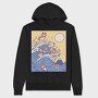 Corgi Big Wave, Hanorac Oversize Barbati (Unisex)