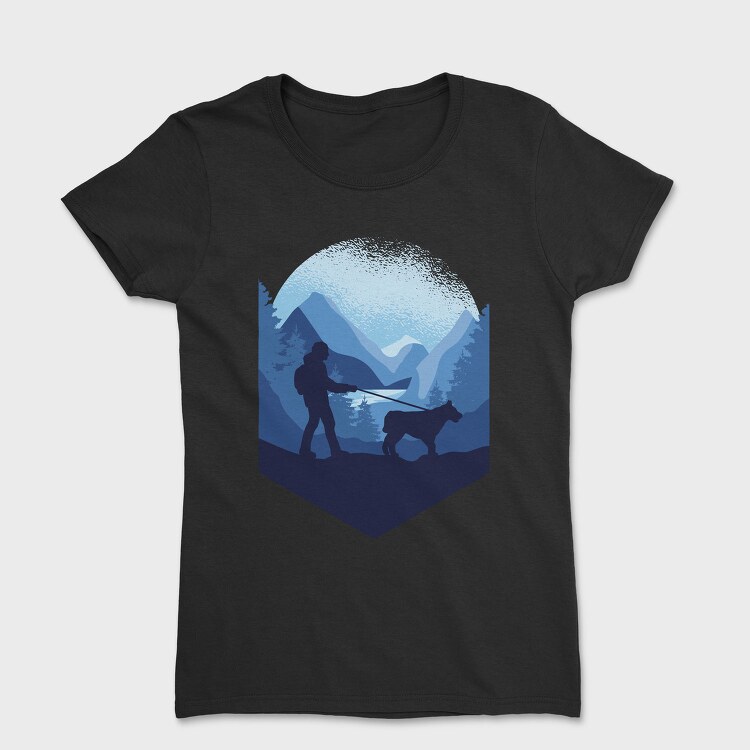 Dog Trekking, Tricou Femei
