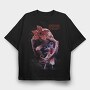 Stranger Things Monster, Tricou Oversize Barbati (Unisex)