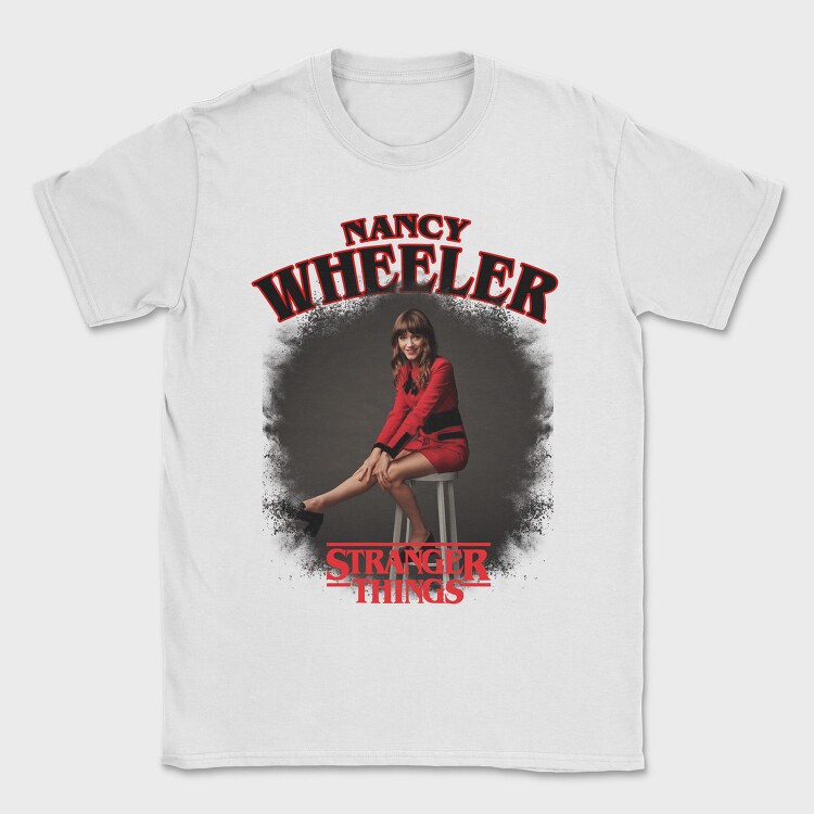 Stranger Things Nancy Wheeler, Tricou Barbati (Unisex)