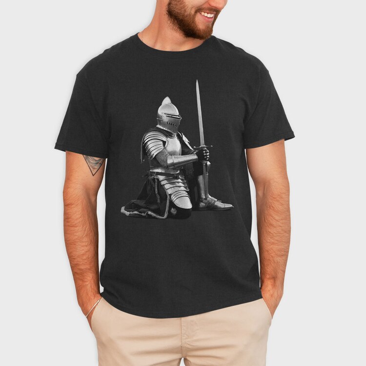 Knight, Tricou Barbati (Unisex)