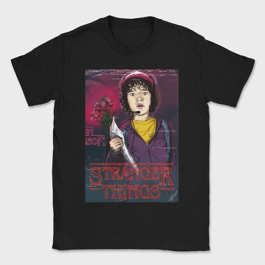 Stranger Things Roses Floral, Tricou Barbati (Unisex)