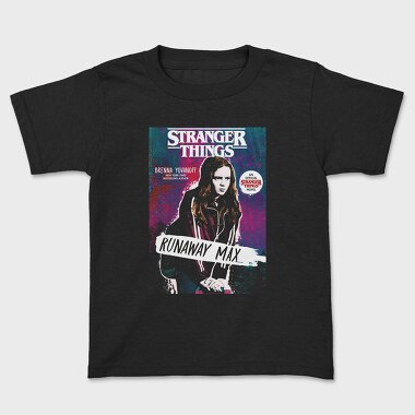 Stranger Things Runaway Max, Tricou Copii