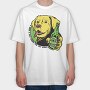 A Beer A Day Keeps Yhe Vet Away, Tricou Oversize Barbati (Unisex)