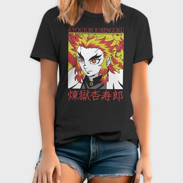 Kyojuro Rengoku, Tricou Barbati (Unisex)