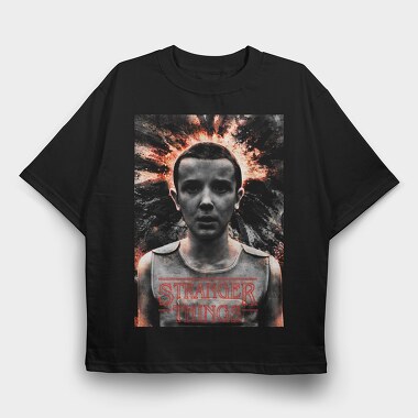 Stranger Things, Tricou Oversize Barbati (Unisex)