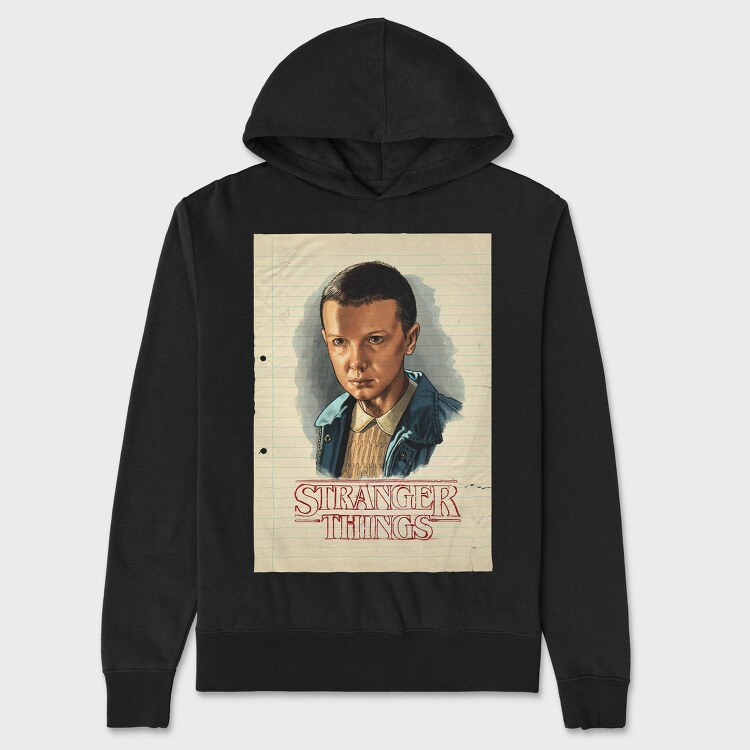 Strangers Halftone, Hanorac Oversize Barbati (Unisex)