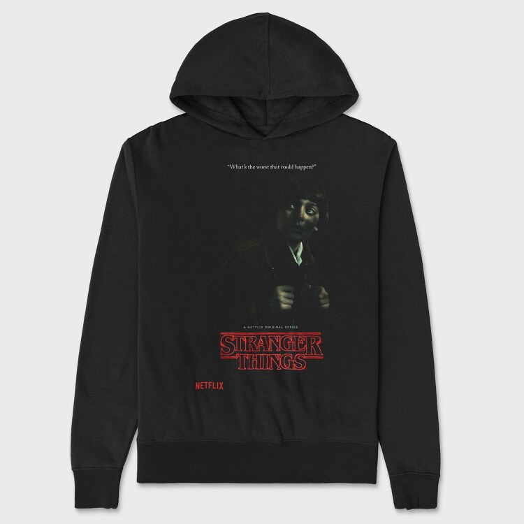 Strangers Things, Hanorac Oversize Barbati (Unisex)