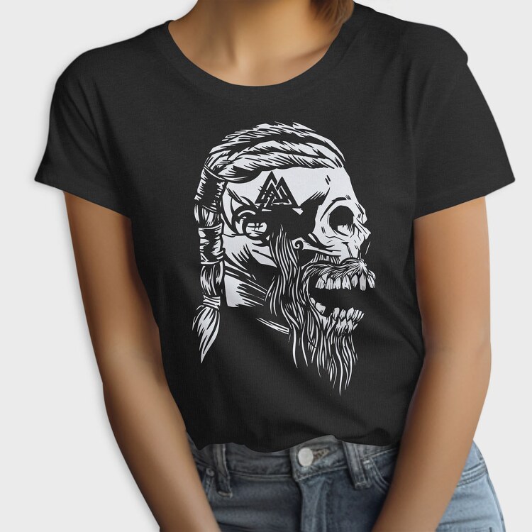 Viking Skull 3, Tricou Femei