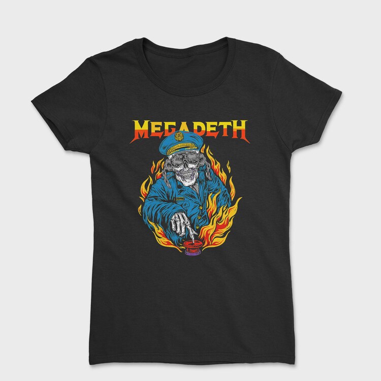 Megadeth, Tricou Femei