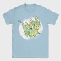 Cute Dragon Watercolor, Tricou Barbati (Unisex)