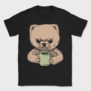 Angry Pomeranian, Tricou Barbati (Unisex)
