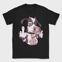 Cow Cartoon Middle Finger, Tricou Barbati (Unisex)