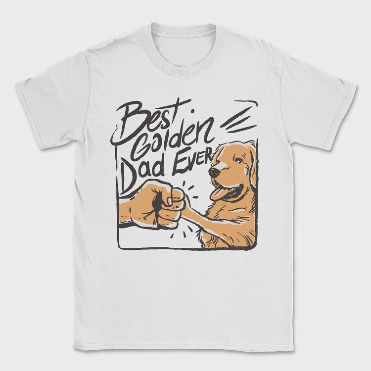 Retriever Dad, Tricou Barbati (Unisex)