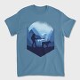 Tricou Barbati (Unisex) Imprimat digital direct in tesatura, bumbac premium 100%.