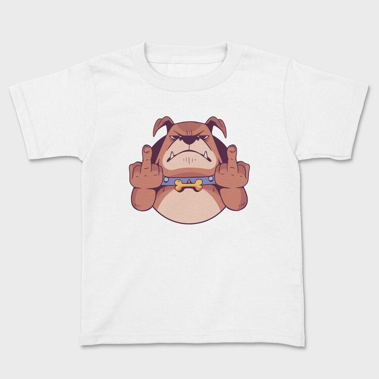 Dog Middle Finger, Tricou Copii