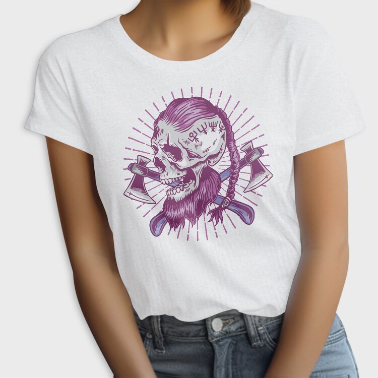 Viking Skull 4, Tricou Femei