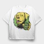 A Beer A Day Keeps Yhe Vet Away, Tricou Oversize Barbati (Unisex)