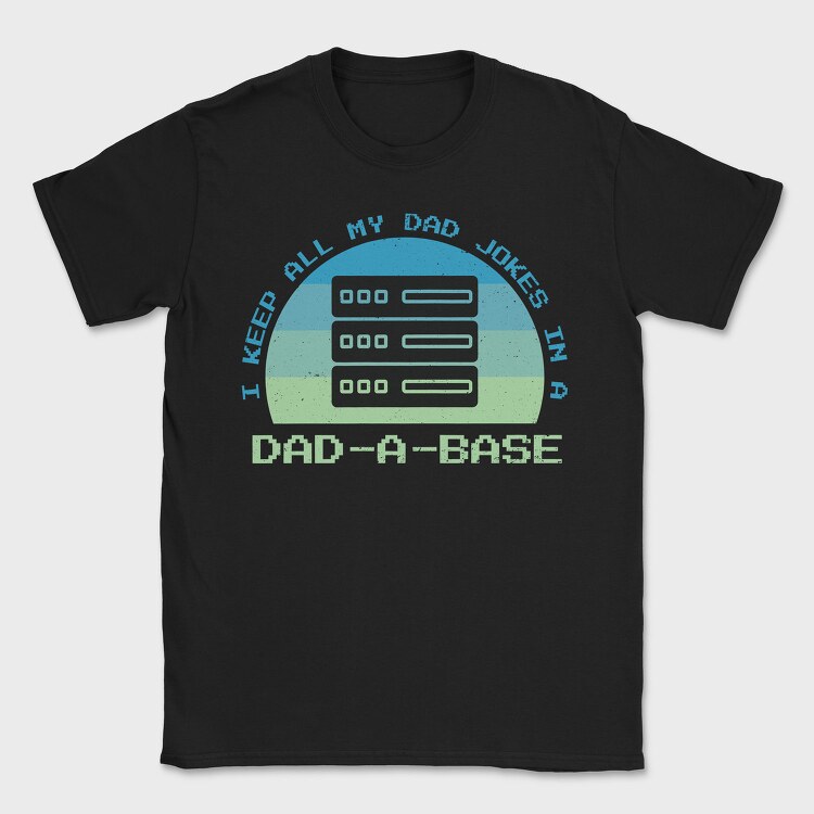 Dad Jokes Technology Sunset, Tricou Barbati (Unisex)