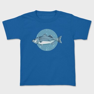 Stripped Bass Fish, Tricou Copii