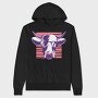 Cow Galasses, Hanorac Oversize Barbati (Unisex)