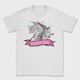 Daddy Unicorn Dad Corn, Tricou Barbati (Unisex)
