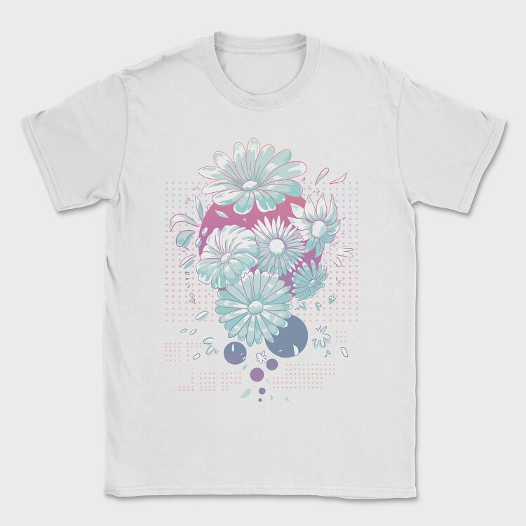 Daisy Flowers, Tricou Barbati (Unisex)