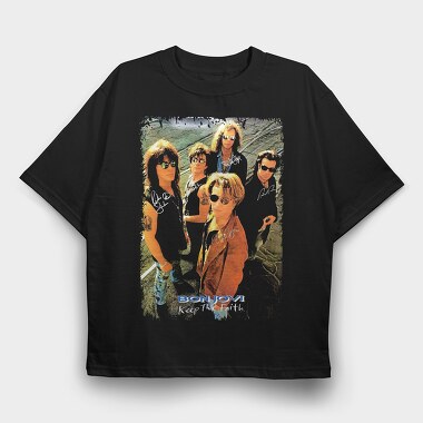 Bon Jovi, Tricou Oversize Barbati (Unisex)